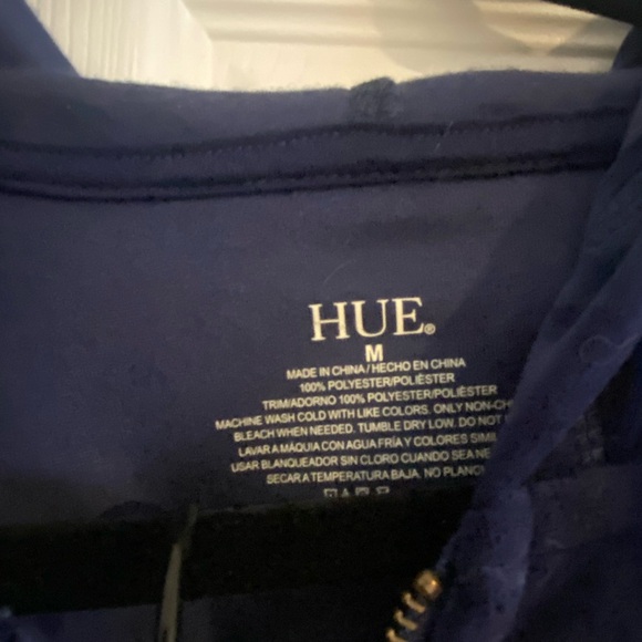 HUE Deep Blue Velour Set - Picture 2 of 2